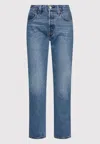 Levi's Jean 501 Cropped In Denim