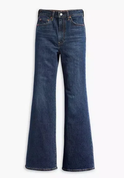 Levi's Indigo Ribcage Bell Jeans In A New York Moment