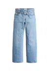 Levi's Xl Straight High-rise Straight-leg Jeans In Denim