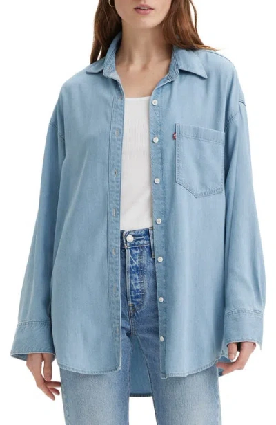 Levi's Lola Button Up Shirt In Hip To Be Square