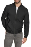 Levi's Oxford Water Resistant Bomber Jacket In Black
