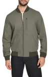 Levi's Oxford Water Resistant Bomber Jacket In Thyme