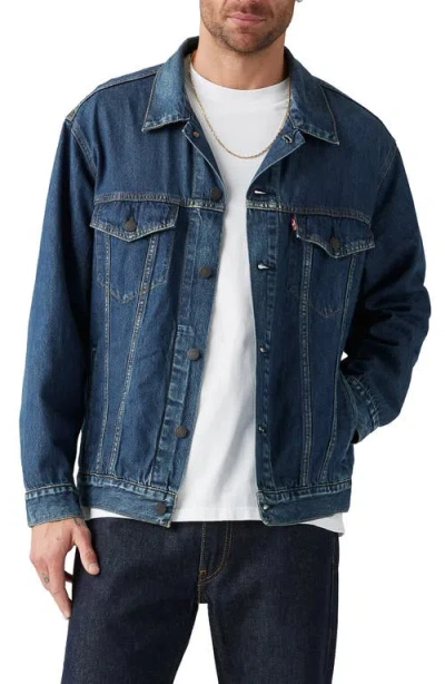 Levi's Relaxed Fit Denim Trucker Jacket In That Feels Light