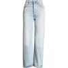 Levi's Ribcage High Waist Ankle Straight Leg Jeans In Lets Share