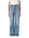 Levi's Ribcage Wide Leg In Not The Same Blue