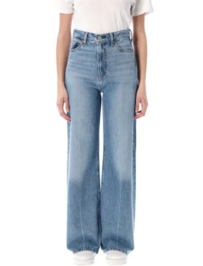 Levi's Ribcage Wide Leg In Not The Same Blue
