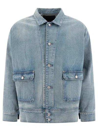 Levi's Embroidered-detail Denim Jacket In Blue