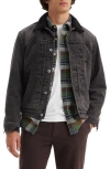 LEVI'S LEVI'S TYPE I FLEECE COLLAR TRUCKER JACKET