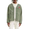 Levi's Union Engineer Denim Graphic Jacket In Pluck Four Leaf Clover Pd