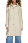 Levi's Women's Raglan Sleeve Rain Collar Jacket In Oatmeal