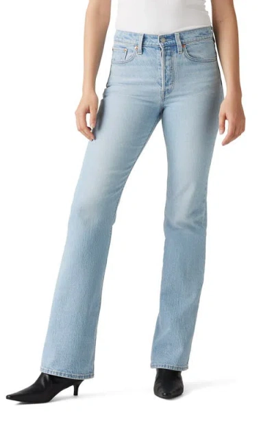 Levi's Wedgie Bootcut Jeans In Blasted Stone Clean Psk