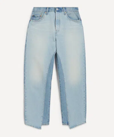 Levi's Women's 501 Crop 90s Ankled Layered Jeans In Two Hearts