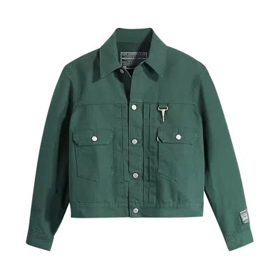 Pre-owned Levi's X Reese Cooper Type Ii Trucker Jacket 'forest Green'