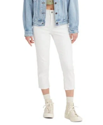 Levi's Levis 311 Shaping Skinny Mid Rise Capri Jeans 24 26w