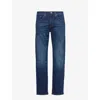 Levi's Levis Mens Biologia Adv 502 Tapered-leg Stretch-denim Jeans In Biologia Adv