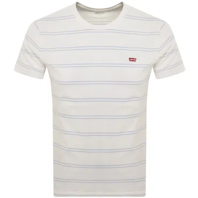 Levi's Levis Original Housemark Logo T Shirt Off White