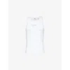 Levi's Levis Womens Coast To Coast White Gemini Graphic Cotton Tank Top In Coast To Coast White