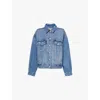 Levi's Shrunken 90s Denim Trucket Jacket In Soft As Butter Mid