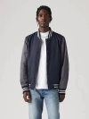 Levi's Lightweight Colorblock Varsity Jacket In Blue