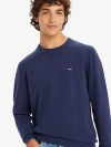 Levi's Lightweight Housemark Logo Sweater In Naval Academy