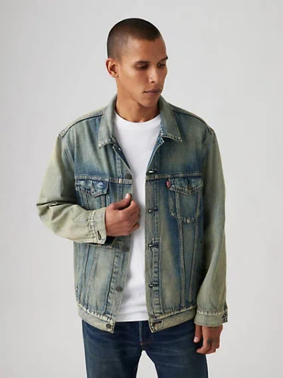 Levi's Lightweight Relaxed Fit Trucker Jacket In Playing In The Dirt