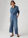LEVI'S ICONIC LINEN+ DENIM JUMPSUIT