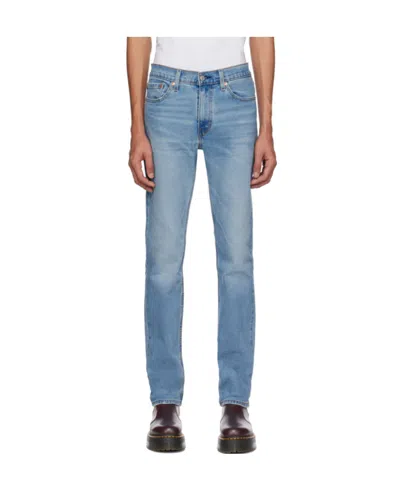 Levi's Logo Belt Ring Jeans In Blue