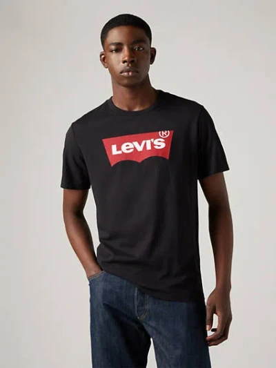 Levi's Graphic Set In Neck T Shirt In Black