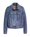 Levi's Levis Womens Original Denim Trucker Jacket Adore Midi Dress In Blue
