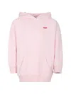 Levi's Pink Sweatshirt For Girl With Logo In Pink