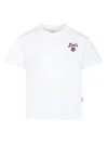 Levi's Ivory T-shirt For Girl With Logo In White