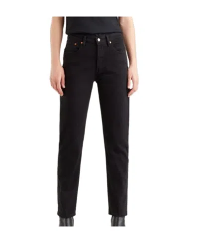 Levi's Logo Jeans In Black