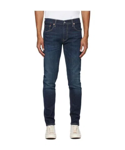 Levi's Logo Jeans In Blue