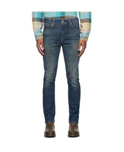 Levi's Logo Jeans In Blue