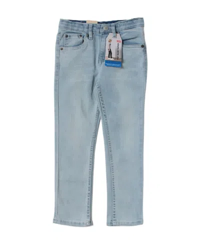 Levi's Logo Logo Denim Trousers In Gray