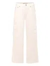 Levi's Logo-patch Cargo Jeans In White