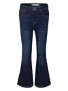 LEVI'S LOGO-PATCH FLARED JEANS