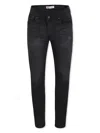 Levi's Logo-patch Jeans In Black