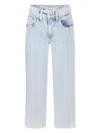 Levi's Light Blue Jeans For Boy In Blue