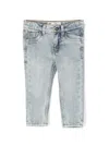 Levi's Logo-patch Straight-leg Jeans In Blue