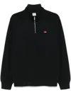 Levi's Cotton Sweatshirt In Black