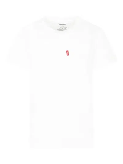 Levi's Logo-patch T-shirt In 白色