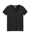 Levi's Black Cotton Women T-shirt In Black