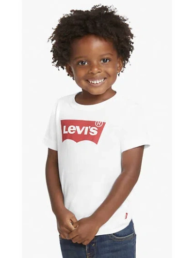 Levi's Logo T-shirt Toddler Boys 2t-4t 2t In White