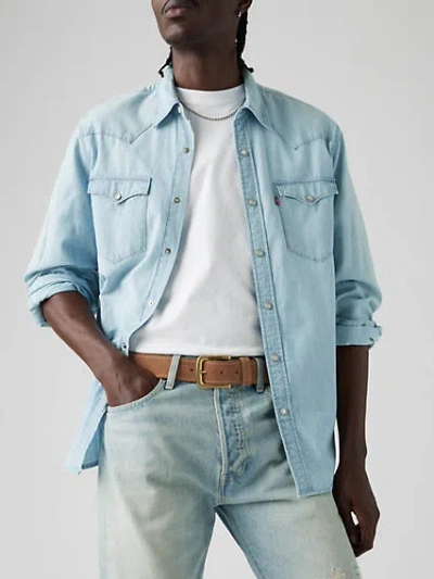 Levi's Loire Belt In Medium Brown