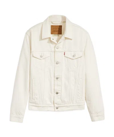Levi's Long Sleeve Casual Jacket In White