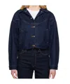 Levi's Shrunken 90s Trucker Western Jacket In Navy Blue