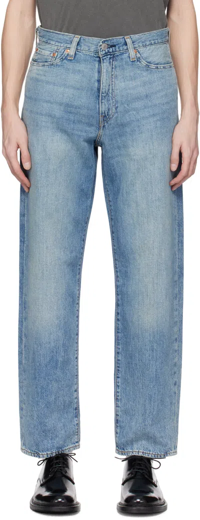 Levi's Loose Linen Jeans In At The Laundromat Lt