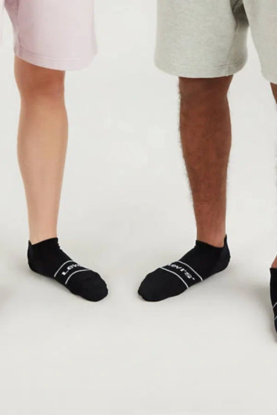 Levi's Low Cut Sportswear Socks 2 Pack In Black