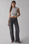 Levi's Black Low Loose Jeans In Wish Me Luck